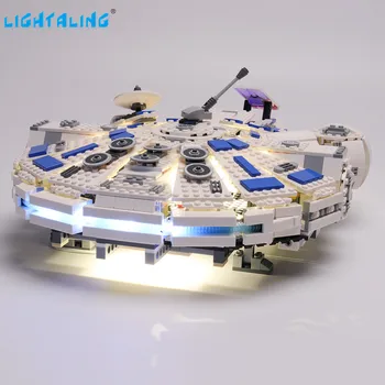 Lightaling Led Light Комплект За 75212 Star War Story Kessel Run Millennium Model Falcon Е Съвместим С 05142 35029