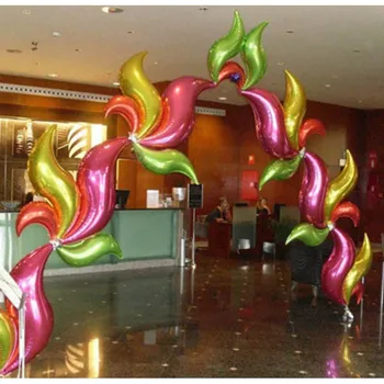 S shape foil balloons Event Party доставки Home & Garden Wedding decorations Store рекламен реквизит 30 бр./лот на едро