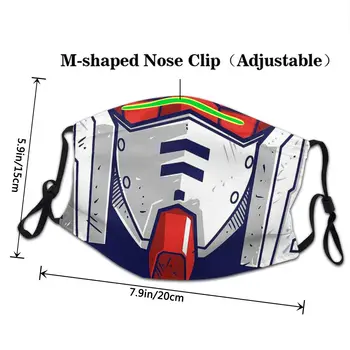 Mascarilla Masque Лицето Mask RX-78 Cool Masks Fation GUNDAM MOBILE SUIT GUNDAM Аниме Mouth Mask Против Dustproof Mask