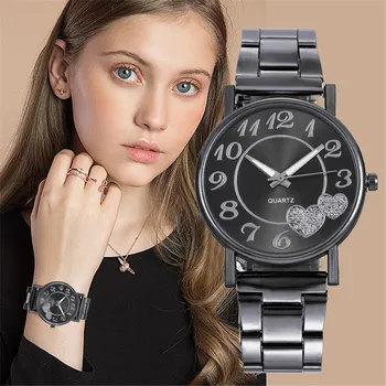 Последната върхова продуктова мода дами текстилен колан ръчен часовник женствена рокля прости часовници дами творчески модни подаръци relojes para mujer