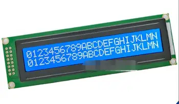 SMR2402-A син екран LCD2402 LCD модул син фон с бял думи 24x2 dot matrix screen module 5V display module