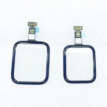 Сензорен екран дигитайзер за Apple Watch Серия S5 44 мм 40 мм LCD дисплей на предното стъкло сензор за външна панел на кутията с гъвкав кабел ORI