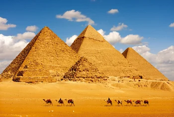Египетските пирамиди дървен пъзел от 1000 броя ersion jigsaw puzzle бяла карта възрастни детски образователни играчки