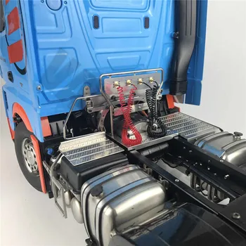 Имитация на метални трахеального стента за камион дистанционно управление 1/14 Tamiya Scania R620 R470 MAN TGX VOLVO FH12 Actros 3363
