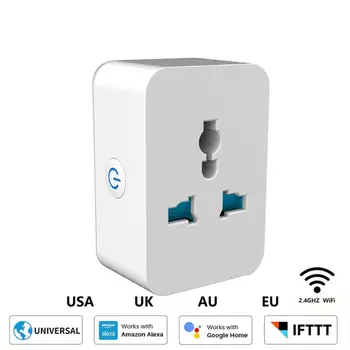 Гореща универсален Умен дом конектор за захранване на Основната безжичен WiFi приложение за дистанционно управление таймер преминете Powercube САЩ, ЕС, Великобритания АС адаптер