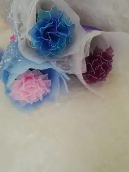 20pcs чист найлон цвят чорапи материал за Ронда цвете растяжимый отглеждане аксесоар ръчно изработени изкуствен найлон цвете САМ