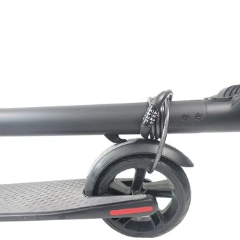 Велосипеден кода за заключване на кабел на проводници на 5-значная комбинация МТБ Locker за Ninebot G30LP E22 Скутер Anti-Theft Bike Колоездене аксесоари