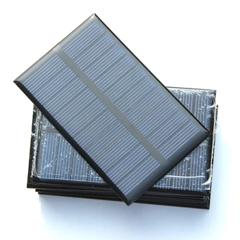 BUHESHUI 1.2 W 5V Mini Solar Panel Solar Cell направи си САМ от скочат Charger Поликристаллическое образование 110*69 мм, 50 бр. на Едро Безплатна доставка