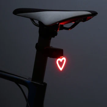 Под наем светлина Multi режими на осветление USB зареждане Led под наем светлина мига опашката на задния велосипед, светлини за монтиране под наем подседельный