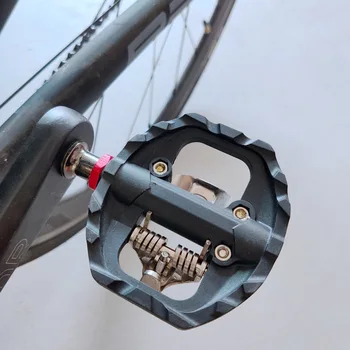Catazer велосипедна педала на МТВ велосипед Самоблокирующаяся педала Бесклипсовая педала Двухплатформенные адаптери с шипом за SHIMAN LOOKING KEOR