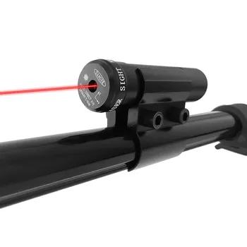 Тактически Червената точка на лазерния мерник на забележителностите на стена с регулируема коллиматор лазерна показалка за пушка пистолет страйкбол ловни аксесоари