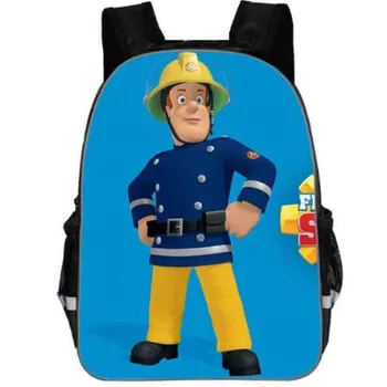 Популярни подаръци за деца Baby Round Backpack Bag For Children Cartoon Hero Пожарникар Sam Backpack Bag For Girls Boys school bag