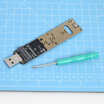 10Gbps M. 2 M2 SSD to to USB 3.1 Gen 2 NVMe to USB адаптер Тип карта NGFF PCIe, базирани на M Key Hard Drive Converter Reader case