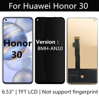TFT LCD за Huawei Honor 30 BMH-AN10 LCD Display смяна на сензорен екран аксесоари в събирането на