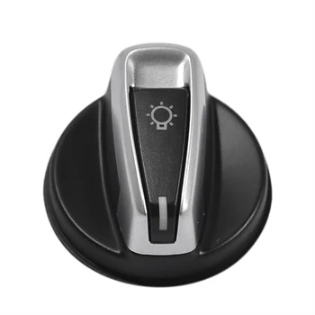 Колата хром Head AUTO Light Switch бутон на завоя за BMW 1 E88 E82 3 E90 E91 X1 E84 Head Light лампа ключ за управление на бутон Konb