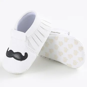 2019 гореща разпродажба на Детски обувки новородено бебе първото ходене четка мустаци карикатура анимация мека удобна подметка обувки, Ежедневни обувки