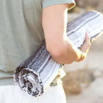 Най-Новия Мексикански Одеяло Falsa Геометрична Ресни Тъкани Килимче За Йога Одеало Мода Одеяло Ръчно Изработени Мат Одеяло