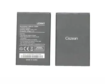 Ciszean 1x New 3.7 V 1800mAh Replacement лени Battery For Wiko ЛЕНИ Batterie Bateria 