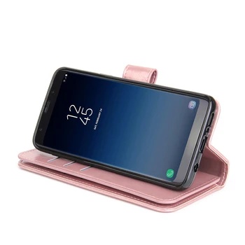 Луксозен портфейл калъфи за телефони Huawei P40 P30 P20 Капитан 30 20 pro lite изкуствена кожа противоударные притежателите на карти Фолио флип-надолу капачката Fundas