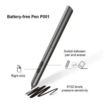 Аниме графичен таблет за рисуване и игри OSU 10*6 инча 5080DPI 250PPS Digital Pen Tablet с 8192 нива Battery-Free Pen