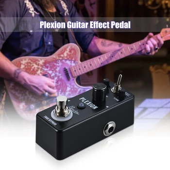Rowin 5 Effects Guitar Effect Pedal Digital Reverb/ Overdrive/ Plexion Effetcs Гитарная Педала Корпус От Алуминиева Сплав True Bypass