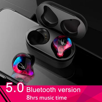 X12 Pro TWS Bluetooth слушалки Безжични слушалки с безжична зарядно калъф 3D бас стерео звук водоустойчив с зарядно устройство скоростна