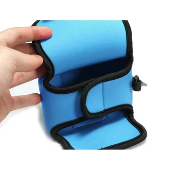 Неопреновая вътрешната мека чанта за Olympus PEN E-PL7 epl8 E-PL8 14-42 милиметра обектив Camera bag Case калъф защитен калъф с карабинер