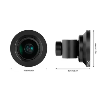 120 градуса широкоъгълен/Микрообъектив 2 в 1 за Clip-on Cell Phone Camera Lenses Комплект за Samsung за Android смартфони
