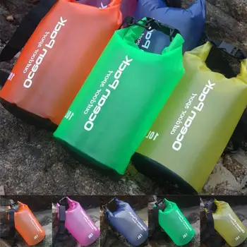 PVC 5л/10л водоустойчив плувен чанта открит водоустойчив суха чанта чанта чанта за къмпинг и каране на лодки каяк