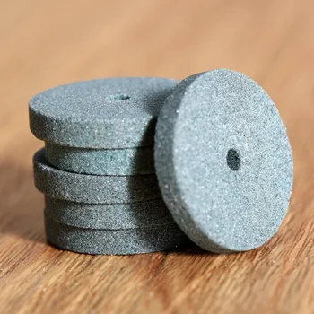 20pcs 20 mm шлайфане кръг полиране монтиран камък за пейки мелница бормашина полиране на колелата на карета перална площадка за въртящ се инструмент Dremel