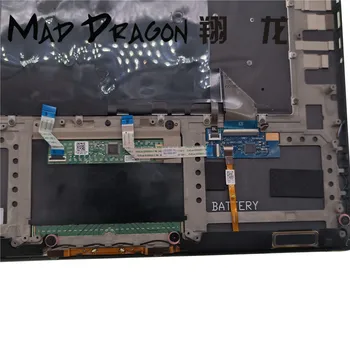 MAD DRAGON Марка лаптоп Palmrest Тъчпад Събрание за Dell XPS 15 9560 M5520 0 86D7Y САЩ клавиатура GDT9F колона TX47W DC-IN