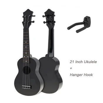 21 инчов ukulele Musica инструмент акустичен Uke 4 струнен китара Guitarra за деца и начинаещи музика
