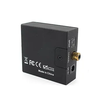 3,5 мм цифров коаксиален optical Toslink аналогов L/R RCA аудио конвертор се приспособяват + оптичен кабел, Bluetooth ACEHE Single