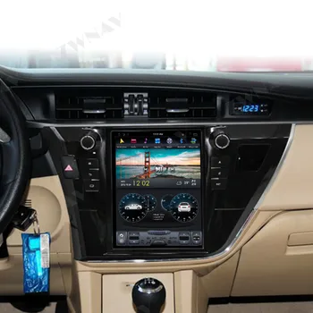 Тесла вертикален екран за Toyota Corolla 2016 Android 10 автомобилен мултимедиен плейър GPS навигация авто радио стерео