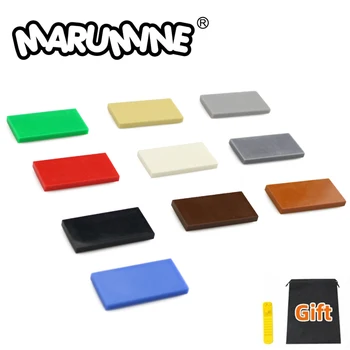 Marumine Classic Building Bricks 2x4 Tile Plate Moc Generic Blocks 87079 Floor Accessories Parts САМ Обучение Toys For Kids