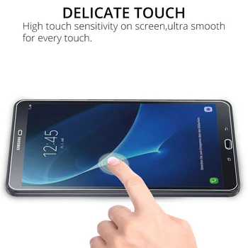 Тънък прозрачен екран протектор за Samsung Galaxy Tab S 10.5 inch SM-T800 T805 взривозащитен 0.3 MM HD закалено стъкло премия филм