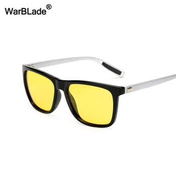 Високо качество на HD поляризирани слънчеви очила жълти лещи за нощно виждане на слънчеви очила за шофиране, очила антибликовые слънчеви очила за мъже жени