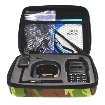 Нов случай на гореща продажба Carring чанта кутия за съхранение на BAOFENG UV-82 8D TYT TH-F8 Уоки Токи стартиране ловна чанта