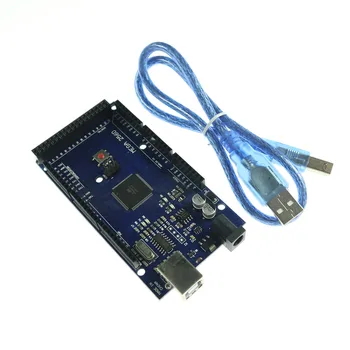 KJ298 MEGA 2560 CH340G ATmega2560 R3 AVR съвет за развитие + USB кабел за arduino MEGA2560 R3