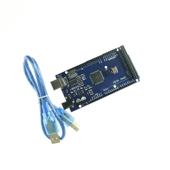 KJ298 MEGA 2560 CH340G ATmega2560 R3 AVR съвет за развитие + USB кабел за arduino MEGA2560 R3