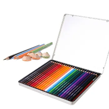 Ayron 48 цвята лидице кутия опаковка Сигурен нетоксичен водно ColoredPencil молив, акварел комплект за писане на фигурата художествени аксесоари