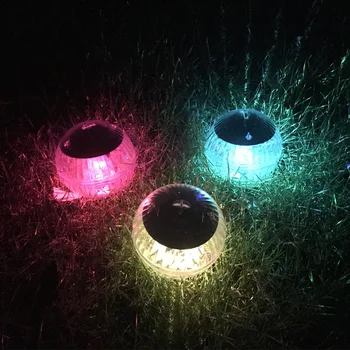 Led Solar Powered Floating Pond Light Waterproof Hanging Топка Light Swimming Pool Pond Lamp 7 Color Led Светлини Floating Light