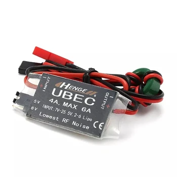 4A UBEC HENGE Output 5V 6V / 4A Continuous Input 2-6S Lipo NiMh Батерия Switch-Mode BEC