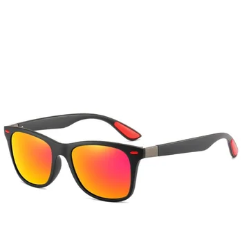 Нов дизайн, ултра-леки поляризирани очила на Мъже, Жени шофиране квадратен стил слънчеви очила мъжки Goggle UV400 Gafas De Sol