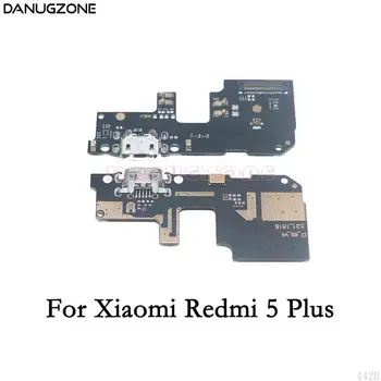 10 бр. / лот за Xiaomi Redmi 5 Plus USB зареждане dock станция Jack Plug Socket Port Конектор Charge Board Flex Кабел
