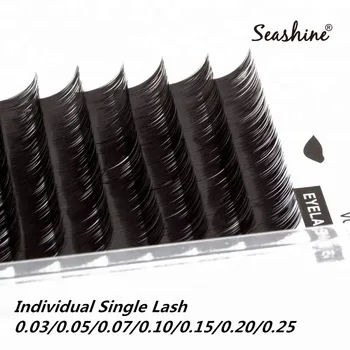 Seashine Норковое Удължаване На Миглите J B C D L Curl Premade Volume Lash Extension Individual Single Classic Individual Мигли