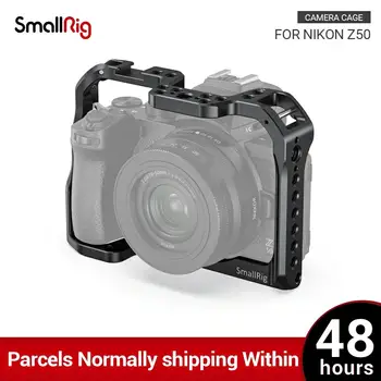 SmallRig Z50 Camera Кейдж за Nikon Z50 Camera W/ Cold Shoe Mount Nato Rail For Monitor Microphone САМ Options 2499