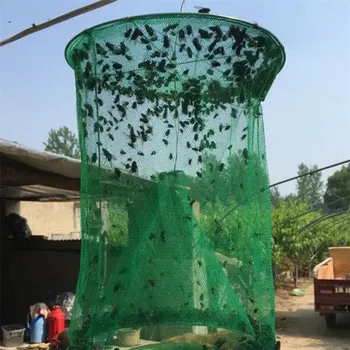 VOGVIGO за многократна употреба Fly Ловецът убиец клетка чиста капан добави грешка вредител окачени градина двор волиери за доставка птици