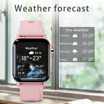 LIGE Woman Smart Watch Women Fitness Watch Smart Watch Men водоустойчив музикален изглаждат време на дисплей за Android и ios Reloj Inteligente