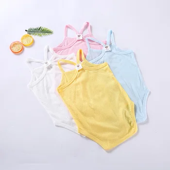 Детско боди bebe vestidos дрехи за новородени момичета дрехи за момчета боди лятна детски дрехи без ръкави, детски тела